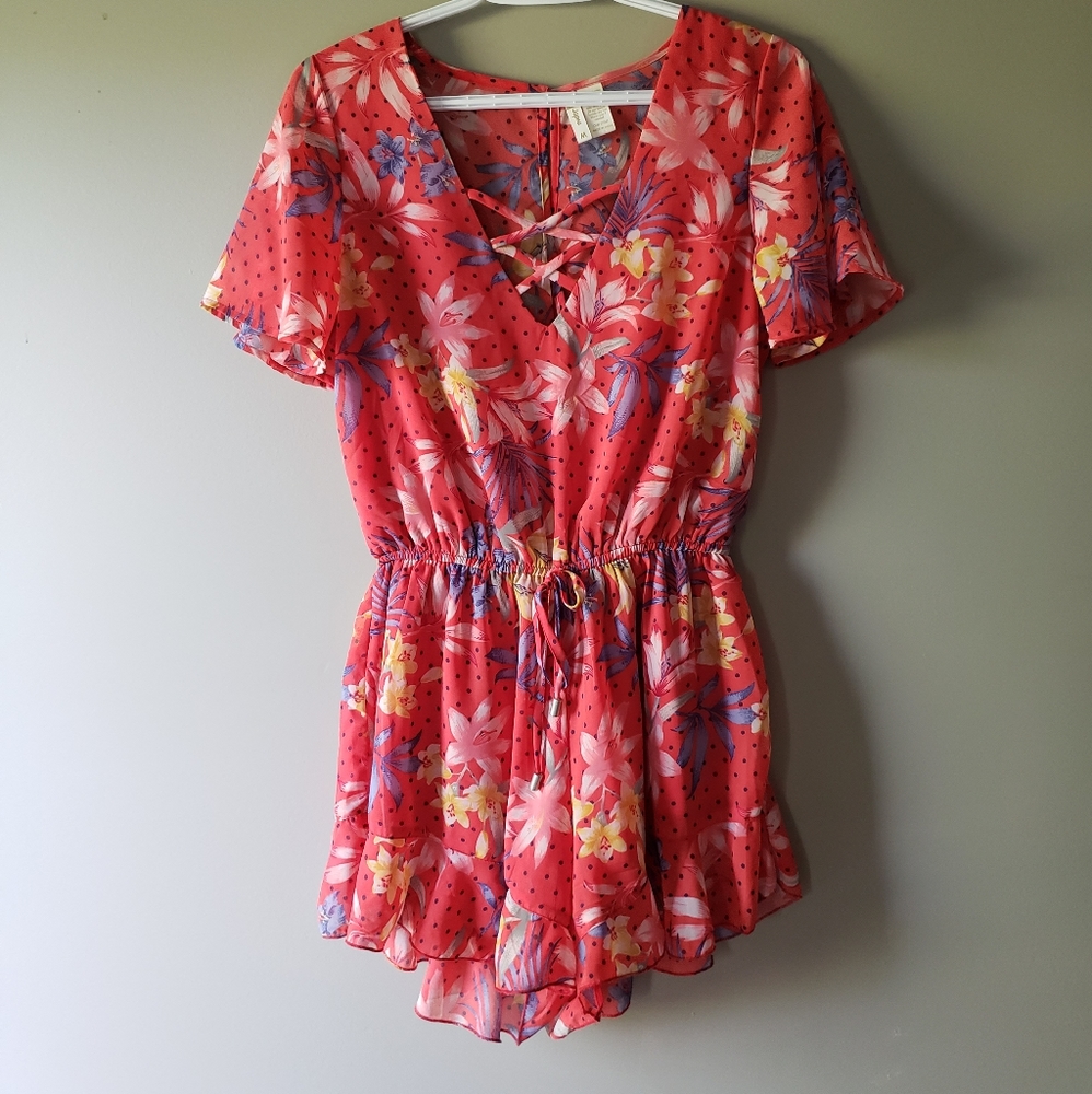 Floral Romper